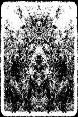 Siyah ve Beyaz Sorunlu Grunge Vektör Kaplama Şablonu. Koyu renkli eskimiş doku. Kirli Yaratıcı Tasarım Arkaplan Elementi