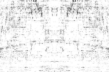 Siyah ve Beyaz Sorunlu Grunge Vektör Kaplama Şablonu. Koyu renkli eskimiş doku. Kirli Yaratıcı Tasarım Arkaplan Elementi