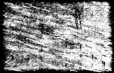 Siyah ve Beyaz Sorunlu Grunge Vektör Kaplama Şablonu. Koyu renkli eskimiş doku. Kirli Yaratıcı Tasarım Arkaplan Elementi