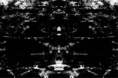 Siyah ve Beyaz Sorunlu Grunge Vektör Kaplama Şablonu. Koyu renkli eskimiş doku. Kirli Yaratıcı Tasarım Arkaplan Elementi