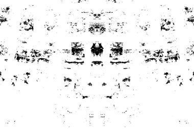 Siyah ve Beyaz Sorunlu Grunge Vektör Kaplama Şablonu. Koyu renkli eskimiş doku. Kirli Yaratıcı Tasarım Arkaplan Elementi