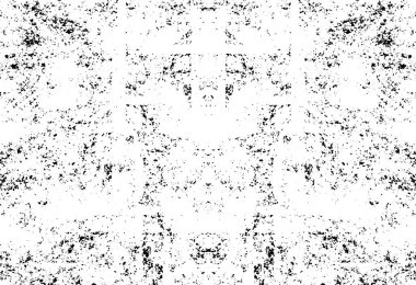 Siyah ve Beyaz Sorunlu Grunge Vektör Kaplama Şablonu. Koyu renkli eskimiş doku. Kirli Yaratıcı Tasarım Arkaplan Elementi