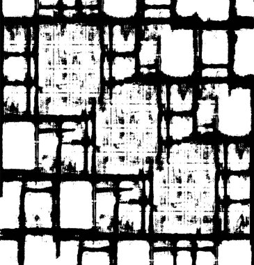 Siyah ve Beyaz Sorunlu Grunge Vektör Kaplama Şablonu. Koyu renkli eskimiş doku. Kirli Yaratıcı Tasarım Arkaplan Elementi