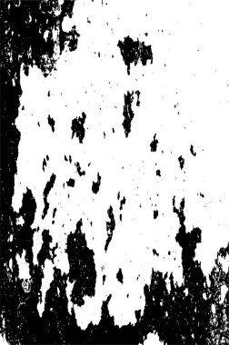 Siyah ve Beyaz Sorunlu Grunge Vektör Kaplama Şablonu. Koyu renkli eskimiş doku. Kirli Yaratıcı Tasarım Arkaplan Elementi