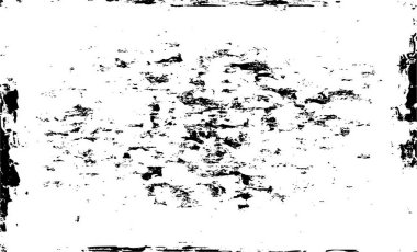 Siyah ve Beyaz Sorunlu Grunge Vektör Kaplama Şablonu. Koyu renkli eskimiş doku. Kirli Yaratıcı Tasarım Arkaplan Elementi