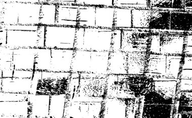 Siyah ve Beyaz Sorunlu Grunge Vektör Kaplama Şablonu. Koyu renkli eskimiş doku. Kirli Yaratıcı Tasarım Arkaplan Elementi