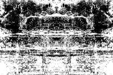 Siyah ve Beyaz Sorunlu Grunge Vektör Kaplama Şablonu. Koyu renkli eskimiş doku. Kirli Yaratıcı Tasarım Arkaplan Elementi