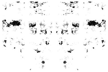 Siyah ve Beyaz Sorunlu Grunge Vektör Kaplama Şablonu. Koyu renkli eskimiş doku. Kirli Yaratıcı Tasarım Arkaplan Elementi