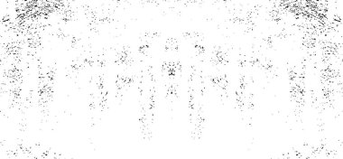 Siyah ve Beyaz Sorunlu Grunge Vektör Kaplama Şablonu. Koyu renkli eskimiş doku. Kirli Yaratıcı Tasarım Arkaplan Elementi