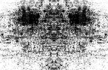 Siyah ve Beyaz Sorunlu Grunge Vektör Kaplama Şablonu. Koyu renkli eskimiş doku. Kirli Yaratıcı Tasarım Arkaplan Elementi