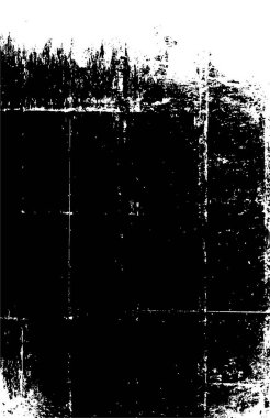 Siyah ve Beyaz Sorunlu Grunge Vektör Kaplama Şablonu. Koyu renkli eskimiş doku. Kirli Yaratıcı Tasarım Arkaplan Elementi