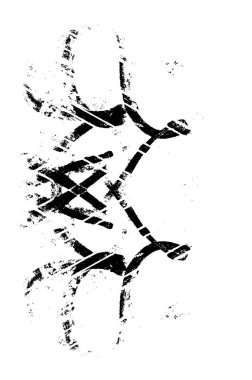 Siyah ve Beyaz Sorunlu Grunge Vektör Kaplama Şablonu. Koyu renkli eskimiş doku. Kirli Yaratıcı Tasarım Arkaplan Elementi