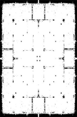 Siyah ve Beyaz Sorunlu Grunge Vektör Kaplama Şablonu. Koyu renkli eskimiş doku. Kirli Yaratıcı Tasarım Arkaplan Elementi