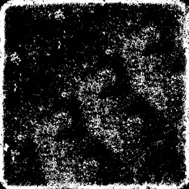 Siyah ve Beyaz Sorunlu Grunge Vektör Kaplama Şablonu. Koyu renkli eskimiş doku. Kirli Yaratıcı Tasarım Arkaplan Elementi