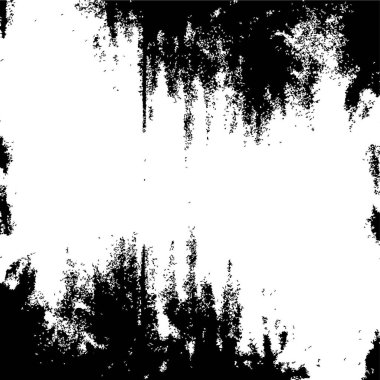 Siyah ve Beyaz Sorunlu Grunge Vektör Kaplama Şablonu. Koyu renkli eskimiş doku. Kirli Yaratıcı Tasarım Arkaplan Elementi