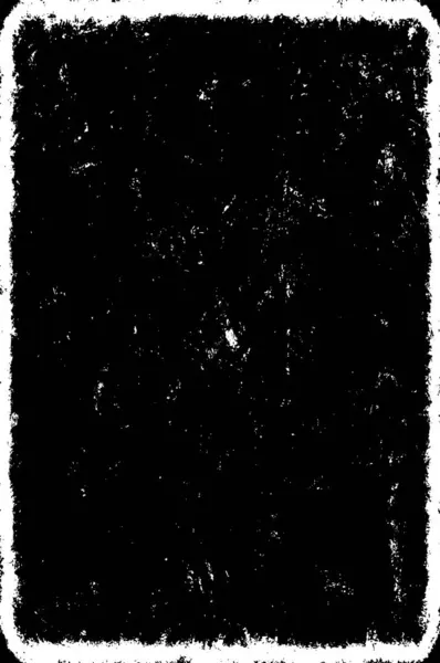 Vieux Grunge Monochrome Noir Blanc Vintage Fond Altéré Texture Antique — Image vectorielle