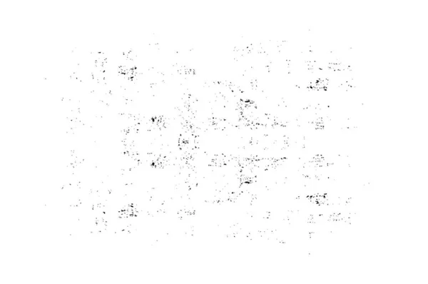 Superficie Dañada Blanco Negro Plantilla Abstracta Retro Con Arañazos — Archivo Imágenes Vectoriales