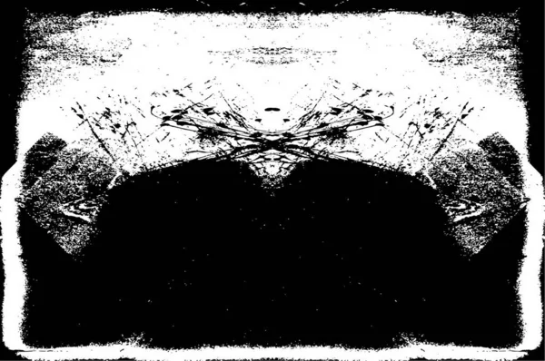 Abstraktní Černobílé Pozadí Škrábanci Abstraktní Vzor Pro Kopírovací Prostor — Stockový vektor