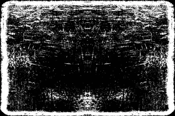 Абстрактный Черно Белый Фон Царапинами Абстрактный Шаблон Копирования Пространства — стоковый вектор