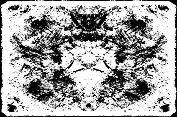 Абстрактный Черно Белый Фон Царапинами Абстрактный Шаблон Копирования Пространства — стоковый вектор