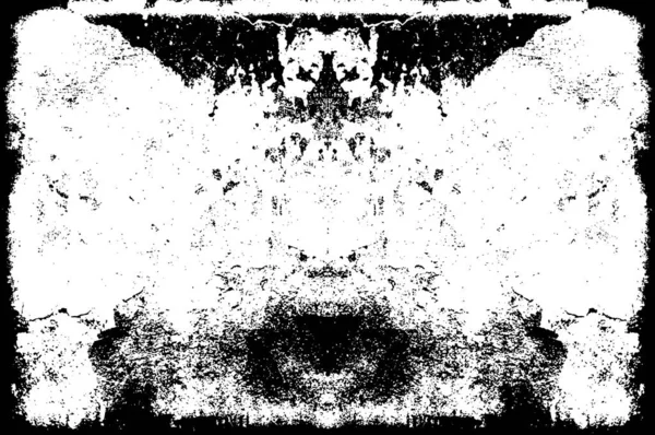 Schwarz Weißer Hintergrund Mit Kratzern Abstrakte Vorlage Für Kopierraum — Stockvektor