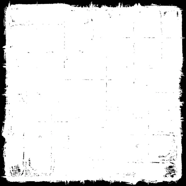 Modelo Sobreposição Vetor Grunge Preto Branco Angustiado Dark Paint Weathered — Vetor de Stock