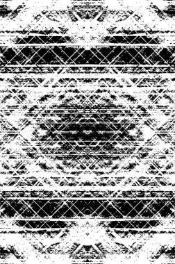 Siyah beyaz monokrom eski grunge vintage eskimiş arka plan soyut antika desenli retro model