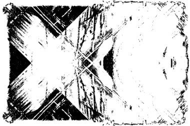 Siyah beyaz monokrom eski grunge vintage eskimiş arka plan soyut antika desenli retro model