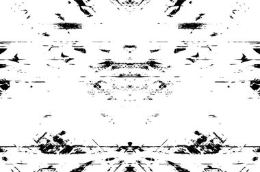 Siyah beyaz monokrom eski grunge vintage eskimiş arka plan soyut antika desenli retro model