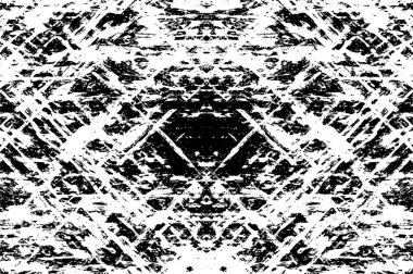 Siyah beyaz monokrom eski grunge vintage eskimiş arka plan soyut antika desenli retro model