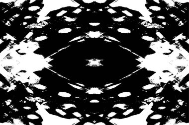 Siyah beyaz monokrom eski grunge vintage eskimiş arka plan soyut antika desenli retro model