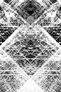 Siyah beyaz monokrom eski grunge vintage eskimiş arka plan soyut antika desenli retro model