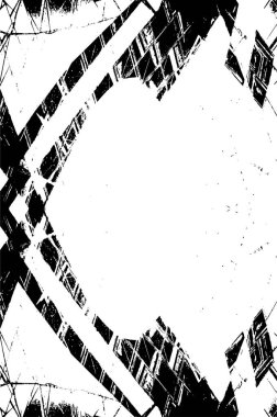 Siyah beyaz monokrom eski grunge vintage eskimiş arka plan soyut antika desenli retro model