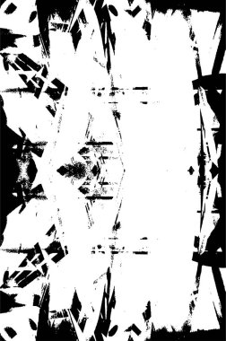 Monokrom soyut dokusu. siyah ve beyaz resimleme