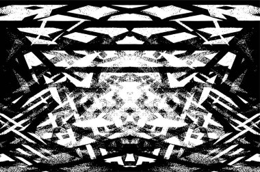 Monokrom soyut dokusu. siyah ve beyaz resimleme