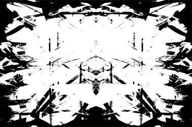 Monokrom soyut dokusu. siyah ve beyaz resimleme