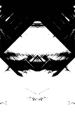 Siyah ve beyaz soyut doku. tek renkli illüstrasyon