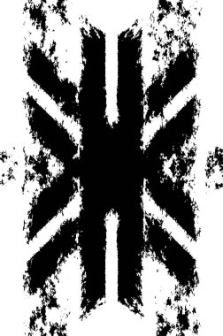 Siyah ve beyaz soyut doku. tek renkli illüstrasyon