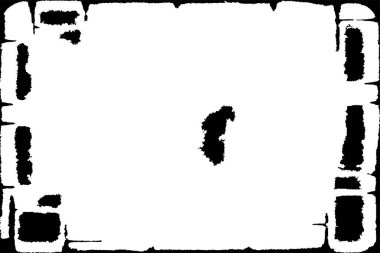 Siyah ve beyaz soyut doku. tek renkli illüstrasyon