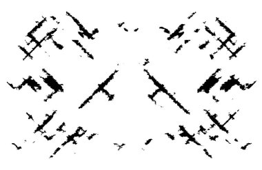 Siyah ve beyaz soyut doku. tek renkli illüstrasyon