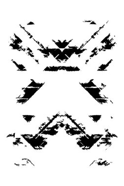 Siyah ve beyaz soyut doku. tek renkli illüstrasyon