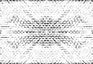 Siyah ve beyaz soyut doku. tek renkli illüstrasyon