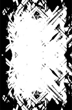 Siyah beyaz grunge. Vektör monokrom dokusu