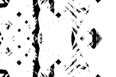 Siyah ve beyaz soyut doku. tek renkli illüstrasyon