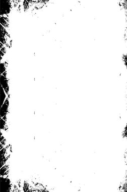 Grunge black and white pattern. Monochrome particles abstract texture. Background of cracks, scuffs, chips, stains, ink spots, lines. Dark design background surface. Gray printing element