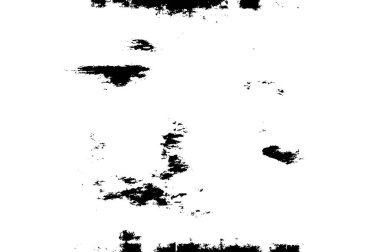 Grunge black and white pattern. Monochrome particles abstract texture. Background of cracks, scuffs, chips, stains, ink spots, lines. Dark design background surface. Gray printing element