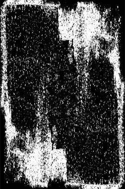 Siyah ve beyazın Grunge arka planı. Soyut monokrom dokusu. Vintage elementler lekeler ve çatlaklar