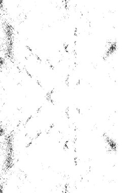 Siyah ve beyazın Grunge arka planı. Soyut monokrom dokusu. Vintage elementler lekeler ve çatlaklar