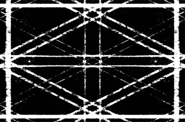 Siyah ve beyazın Grunge arka planı. Soyut monokrom dokusu. Vintage elementler lekeler ve çatlaklar