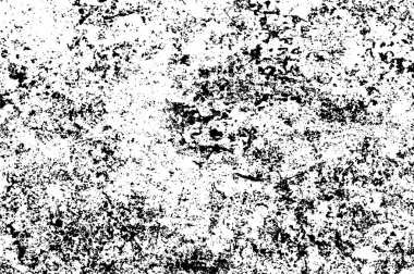 Siyah ve beyazın Grunge arka planı. Soyut monokrom dokusu. Vintage elementler lekeler ve çatlaklar